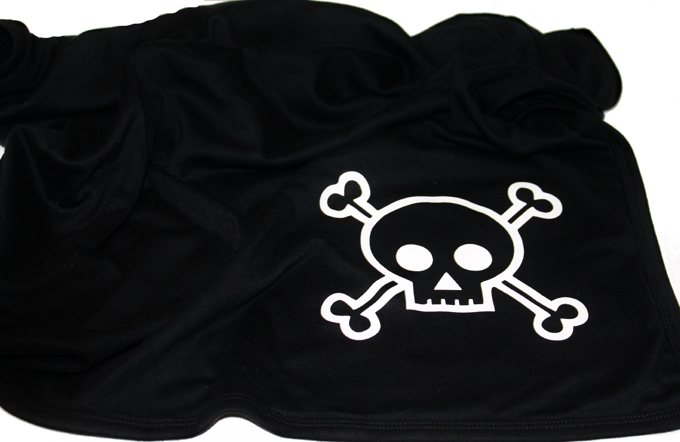 Baby Blanket for Little Pirates- skull and crossbones